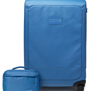 JanSport 26" Checked Luggage Tech Organizer Elemental Blue Set