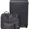 JanSport 26" Checked Luggage Packing Cubes Smokey Grit Set
